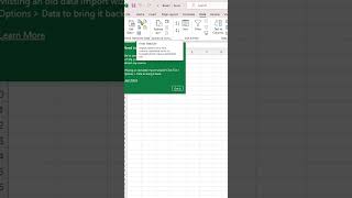 Import data from text file into Excel windows shorts exceltips data dataimport dataprocessing [upl. by Keare216]