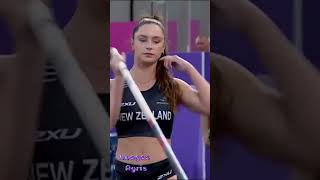 Imogen Ayris  New Zealand pole vaulter in action 🇳🇿🌟 [upl. by Darach]