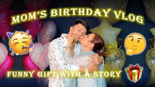 MOM’S GIFT CEREMONY 🎁 WITH A FUNNY STORY 🤪  Birthday Vlog longformat [upl. by Ayikat]