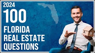 Florida Real Estate Exam 2024 100 Questions with Explained Answers [upl. by Zenobia]