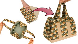 The easiest way to sew a tote bag simply and quickly [upl. by Calendra]