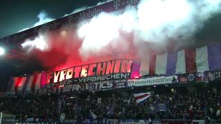 Pyrotechnik ist doch kein Verbrechen I Austria Wien vs Rapid Wien [upl. by Hairehcaz]