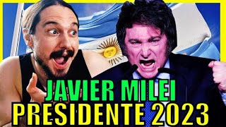 JAVIER MILEI es PRESIDENTE de ARGENTINA 2023  Resultado Elecciones [upl. by Lymann]