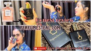 Honest❤️Review on PERFUMESTEALCOM expensive perfume in budget 😱🤩 nidhisunnymishra subscribe [upl. by Doyle]