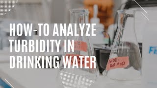 Howto analyze turbidity of a drinking water sample [upl. by Anelah]