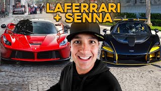 ACELERANDO TUDO DE FERRARI LAFERRARI E MCLAREN SENNA NO BRASIL 🇧🇷 [upl. by Constantine]