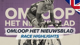 Omloop Het Nieuwsblad 2020 Highlights Elite Womens  Spring Classics On GCN Racing [upl. by Nenad]