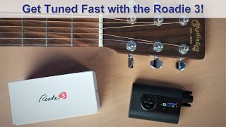 Roadie 3 Smart Automatic Guitar Tuner Review  No More Excuses for Not Playing [upl. by Heddy]