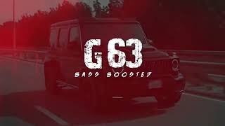 Sidhu x G63 Bass Boosted Slowed and Reverb [upl. by Ayekahs]