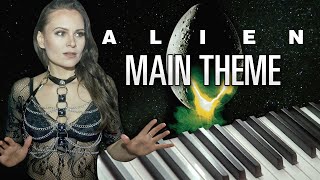 Alien 1979 Main Theme Piano cover  Jerry Goldsmith  Katja Savia [upl. by Booze]