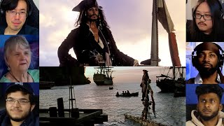 Captain Jack Sparrow Entry  Pirates of the Caribbean  1  Reaction Mashup  pirates [upl. by Aurelea915]