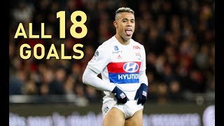 Mariano Diaz ● All 18 League Goals 20172018 ● Lyon [upl. by Guzel162]