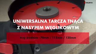 Uniwersalna tarcza tnąca z nasypem węglikowym [upl. by Fermin]