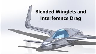 ERacer Blended Winglet and Interference Drag CFD Analysis [upl. by Enoyrt800]