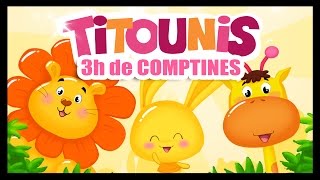 Comptines et chansons  3h  Monde des Titounis  Ah les crocodiles [upl. by Annayat]