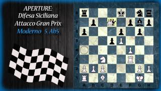 Aperture di Scacchi 14  Difesa Siciliana  Attacco Gran Prix 5Ab5 [upl. by Isus168]