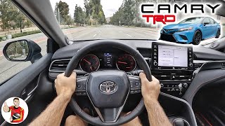 The 2022 Toyota Camry TRD is an LSD Short of Serious Performance POV Drive Review [upl. by Vania688]