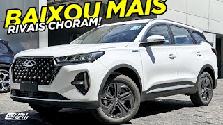 NOVO CAOA CHERY TIGGO 7 PRO HYBRID 2025 AGORA BARATO HUMILHA CONCORRÊNCIA E VAI DOMINAR O MERCADO [upl. by Kele890]