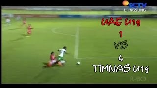 Timnas Indonesia U19 vs UEA U19  4  1  All Goals and Full Highlight 14042014 [upl. by Irodim346]