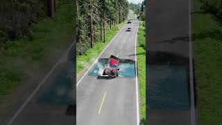 Cars vs Water pit  BeamNGDrive [upl. by Curzon]