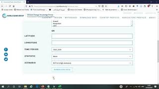 How to download Monthly Rainfall and temperature data [upl. by Bethany]