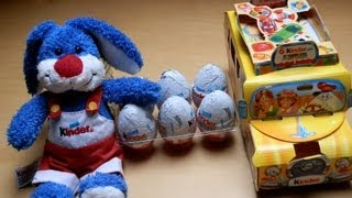 Kinder Surprise Surprise Eggs Bus [upl. by Oliana488]