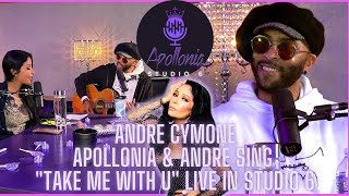 Apollonia Studio 6  Apollonia amp Andre sing quotTake Me With Uquot Live in Studio 6 [upl. by Vitia]