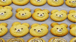 Puter kolacinja Mecinja za decinja  Teddy Bear Butter Cookie  Путер колачиња Мечиња [upl. by Joung360]