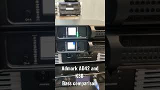 Admark AD42 ampK30 Bass Comparison 🔊💢✅️ [upl. by Rew]