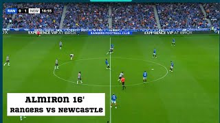 Rangers vs Newcastle 12 Miguel Almiron Goal Club Friendly Preseason Football Match Today Highlights [upl. by Bainbridge]