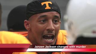 UT Vols Janzen Jackson charged with murder [upl. by Enyala]