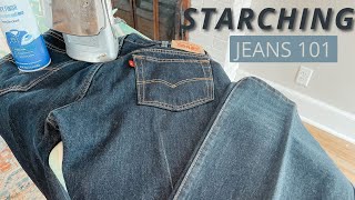 How to Starch Jeans [upl. by Reinhart]