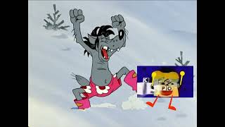 Soviet Cartoon Wolf vs Klasky Csupo Winter Reversed [upl. by Bright]