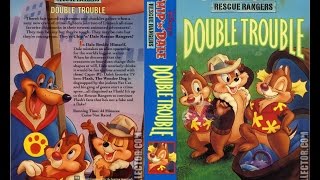 Opening to Chip N Dale Rescue Rangers  Double Trouble 1989 VHS [upl. by Airdnax]