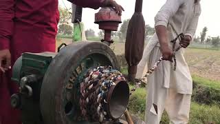 Petter Diesels Engine Staring Up Village Life Agriculture System in Dasi Engine dehatdamunda [upl. by Aihsyn472]