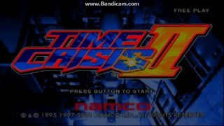 time crisis 2 player split screen pcsx2 150 arcade 2016 60FPS [upl. by Piderit437]