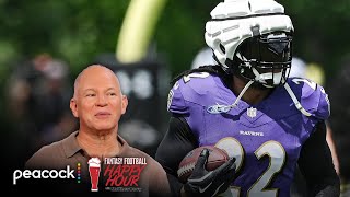 Take Derrick Henry Rashee Rice overs in RavensChiefs  Fantasy Football Happy Hour  NFL on NBC [upl. by Ely]