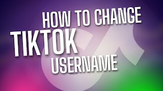 How to change username on TikTok Step By Step 2024 [upl. by Adina]