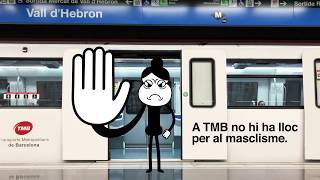 “Volem viatjar tranquil·les” TMB crida a aturar la violència masclista al transport públic [upl. by Magocsi]