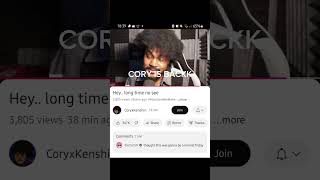 CORY WELCOME BACK coryxkenshin coryxkenshinedits cory kenshin [upl. by Wina]