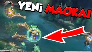 YENİ MAOKAI OYNANIŞ ULTISİ MÜTHİŞ Maokai Rework [upl. by Snell]