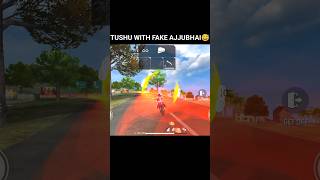 FAKE AJJUBHAI 😂FREE FIRE FUNNY MOMENT 😂freefireclips freefireshorts shorts youtubeshorts viral [upl. by Pillihpnhoj337]