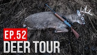 DEER DRIVE BUCK Gun Hunting Public Land with DAN INFALT  DEER TOUR E52 [upl. by Aneev909]