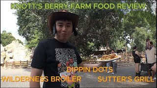 TRYING KNOTTS BERRY FARM FOOD EPISODE 2 20232024 ALL SEASON DINING PASS [upl. by Koslo]