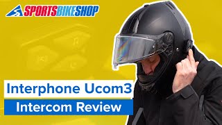 Interphone Ucom3 Bluetooth intercom review  Sportsbikeshop [upl. by Salvidor271]