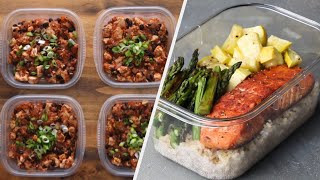 5 Easy amp Healthy Meal Prep Recipes [upl. by Aibonez]