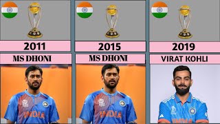 The Secret Lives of Indias ODI World Cup Captains  odi world cup all indian captain [upl. by Eerok431]