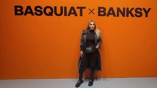 I went to the Basquiat x Banksy exhibit [upl. by Sanjiv]