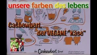 Cashewbert veganen Camembert selber machen [upl. by Aztilem]