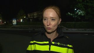 Politiewoordvoerder met eerste informatie over de brand bij Primetime in Cuijk [upl. by Siuluj]